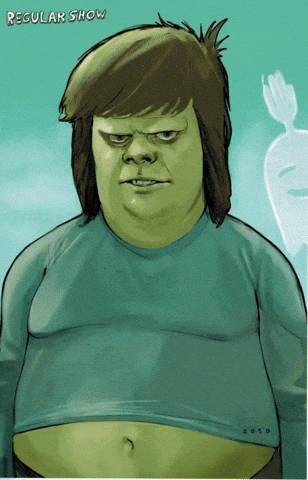 Regular Show Muscle Man GIF