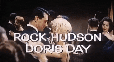 brattle 1959 doris day pillow talk rock hudson GIF