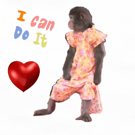 I Can Do It Heart GIF