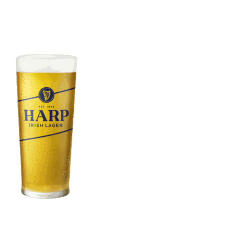 Harp Lager Sticker