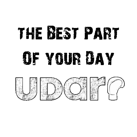 UDAR Kickboxing Sticker