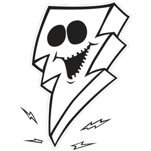 Halloween Bolt Sticker by Stephen Foster PTA