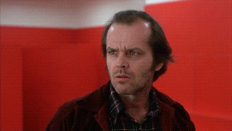 Confused Jack Nicholson GIF