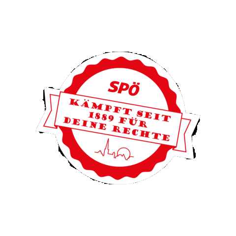 Solidarity 1Mai Sticker by SPÖ Wien