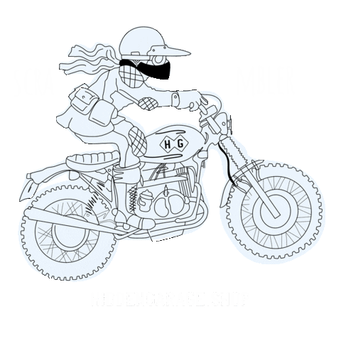 Hidden Garage - Clothes brand Sticker