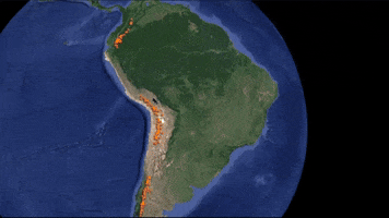 South America Chile GIF by EarthScope Consortium