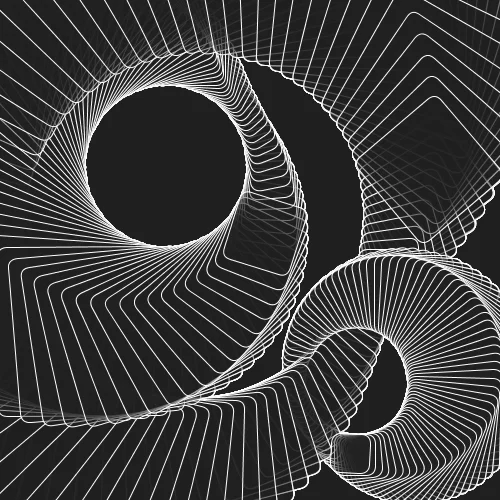 black and white processing GIF