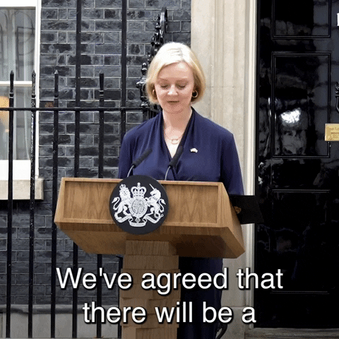 United Kingdom Resignation GIF by Storyful