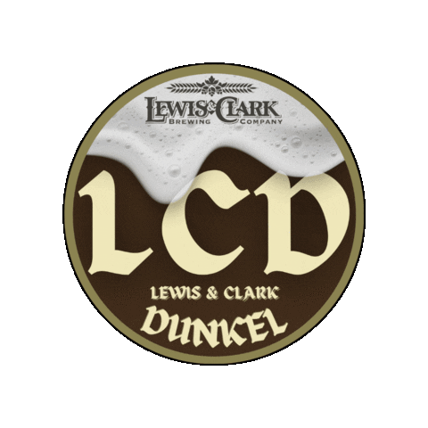 Lcbeer Sticker by Lewis and Clark Tap Room