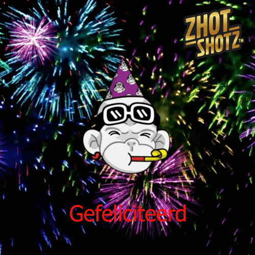 Gefeliciteerd GIF by Zhot Shotz