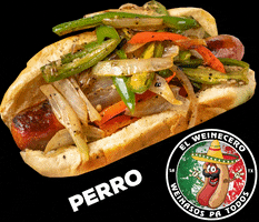 elweinecero perro hot dog caliente perro caliente GIF