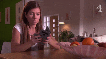 Pay Attention To Me Phone GIF by Hollyoaks