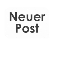 Post Pfeil Sticker by ad hoc