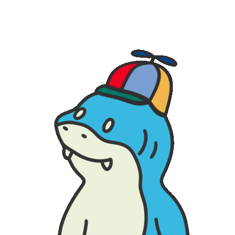 The Chummy Fin Club Sticker