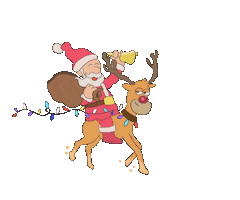 Santa Sticker