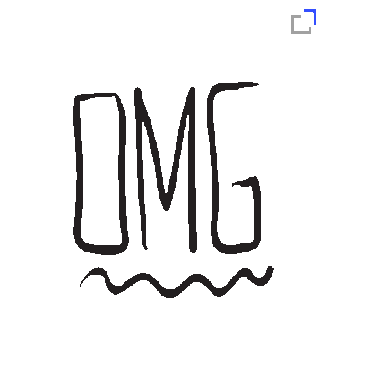 Omg Sticker by Vidazoo