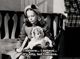 believe miracle on 34th street GIF