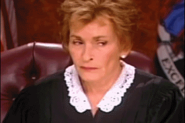Judge Judy Reaction Gif By Agent M Loves Gif - Find & Share on GIPHY
