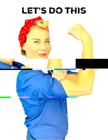 Womens Rights Glitch GIF by Finance of America Mortgage
