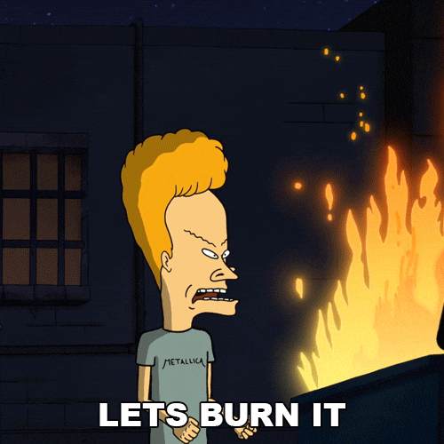 Beavis-and-butthead-fire GIFs - Get the best GIF on GIPHY