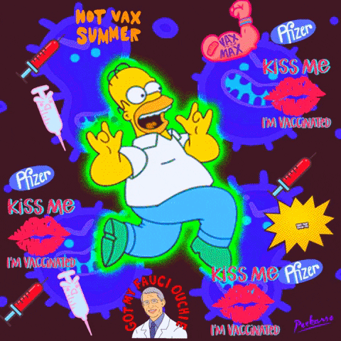 Simpsons Kiss GIF by PEEKASSO