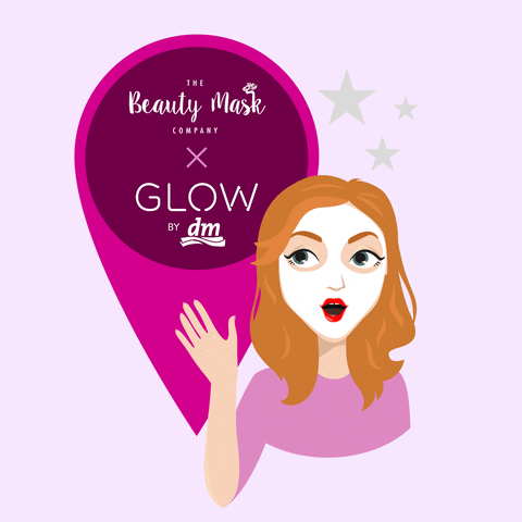 Face Glow GIF by The Beauty Mask Company®