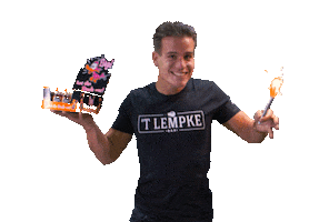 Celebrating Sticker by Lempke