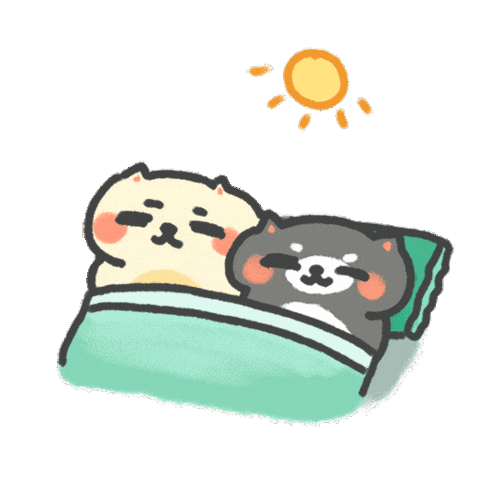 起床 Good Morning Sticker