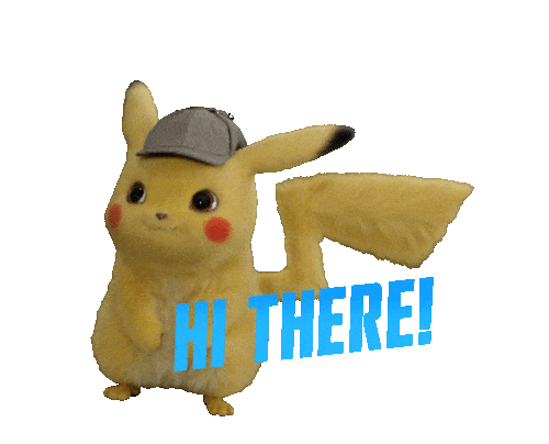 Pokemon Hello Sticker by POKÉMON Detective Pikachu for iOS ...