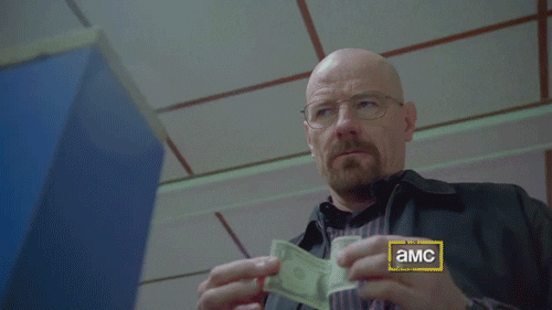 Image result for no money gif