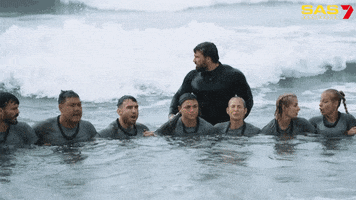 Drown Cold Water GIF by Channel 7
