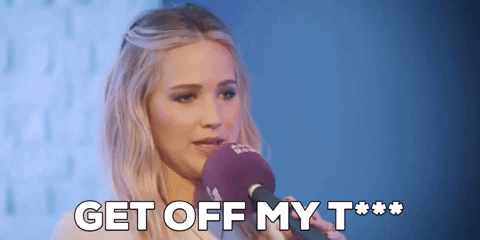 Jennifer Lawrence GIF by AbsoluteRadio - Find & Share on GIPHY