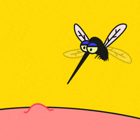 Bite Mosquito GIF by fngrpns
