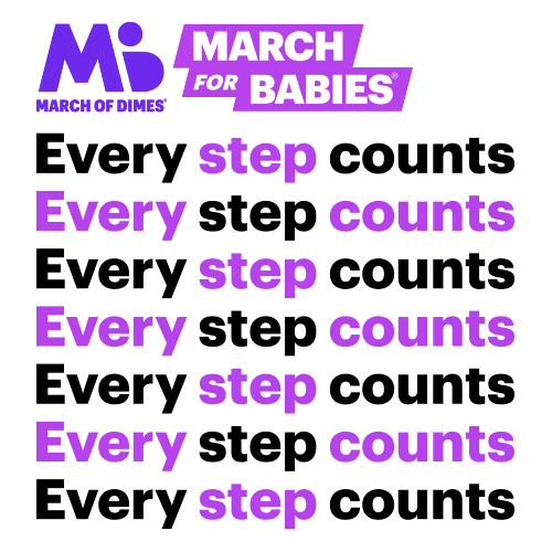 Marchforbabies Sticker by March of Dimes
