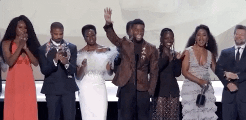 Black Panther Cast GIFs - Get the best GIF on GIPHY