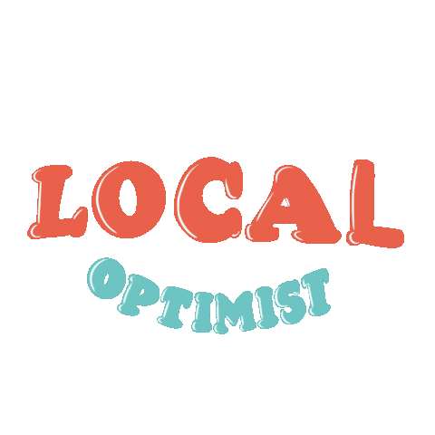 Local Optimist Sticker by RobinRetail