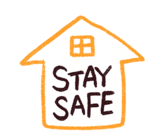 Stay Home Sticker