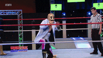Happy Kisses GIF by United Wrestling Network