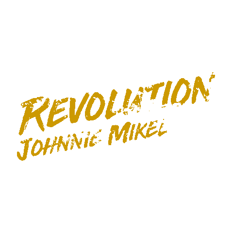 Revolution Sticker by Johnnie Mikel