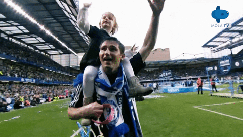 Happy Premier League GIF by MolaTV - Find & Share on GIPHY