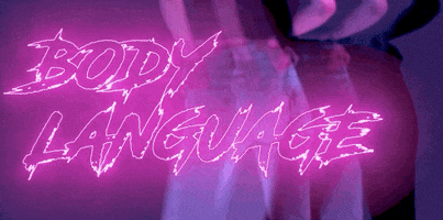 poesy music neon canada bodylanguage GIF