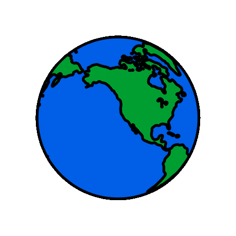One Love World Sticker by Free & Easy
