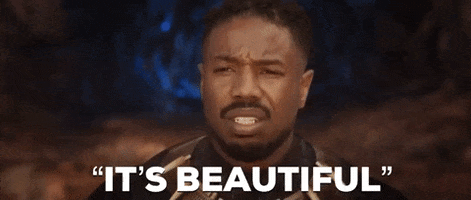 Erikkillmonger Blackpanther Itsbeautiful GIF
