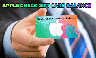 Check Apple Store Gift Card Balance GIF