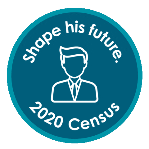 Census Census2020 Sticker by uscensusbureau