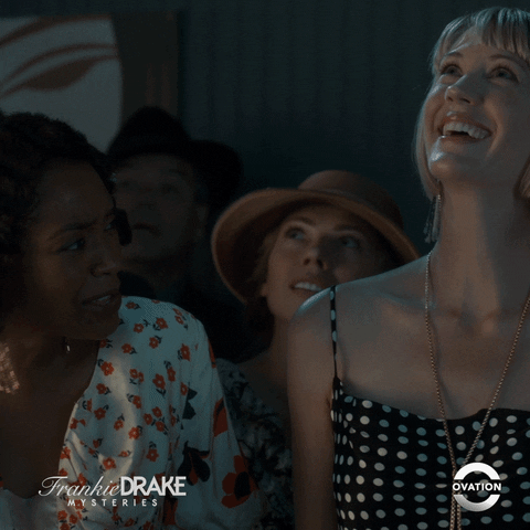 Frankie Drake Mysteries Laughing GIF by Ovation TV