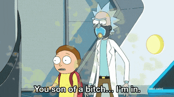 Rick And Morty Im In GIF