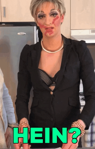 Drag Queen Wtf GIF by Dory Ladrag