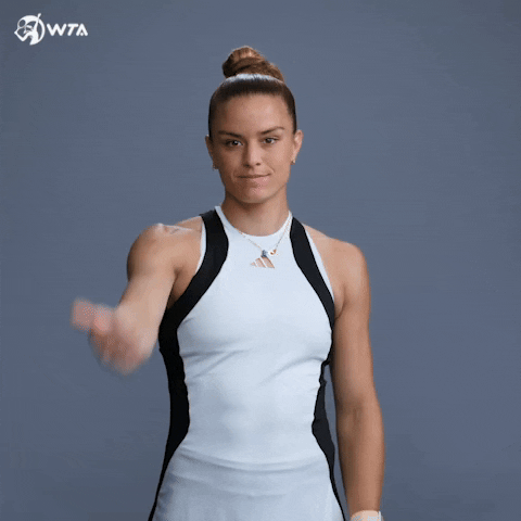Maria Sakkari No GIF by WTA
