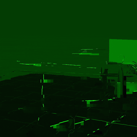 celacollectif loop glitch green glitchart GIF